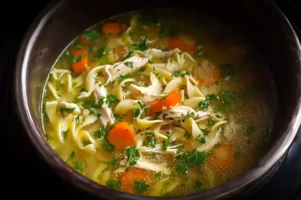 Instant Pot Chicken Noodle Soup
