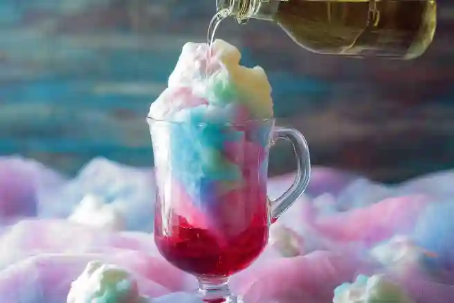 Magic Cotton Candy Drink
