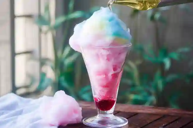 Magic Cotton Candy Drink