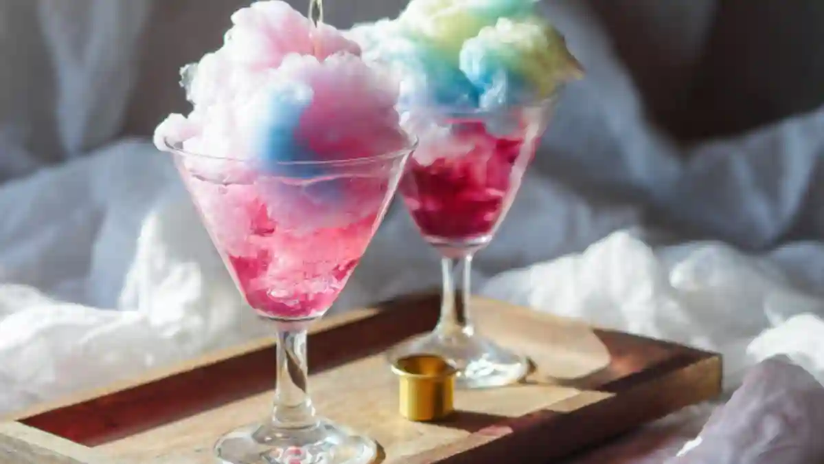 Magic Cotton Candy Drink