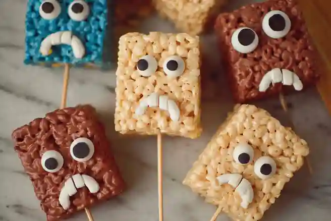 Monster Rice Krispie Treats