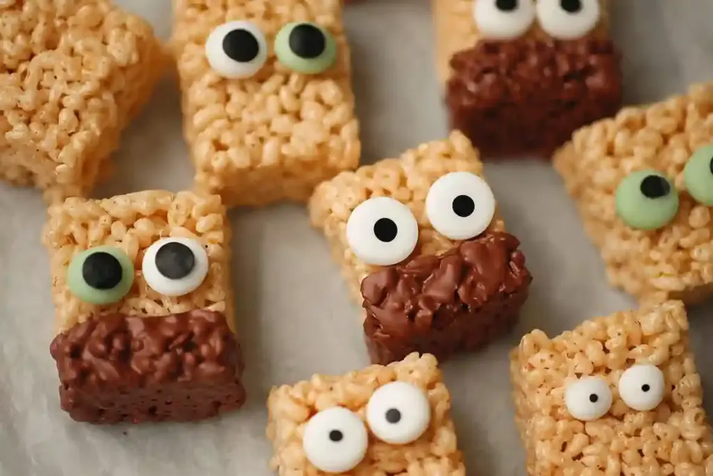 Monster Rice Krispie Treats