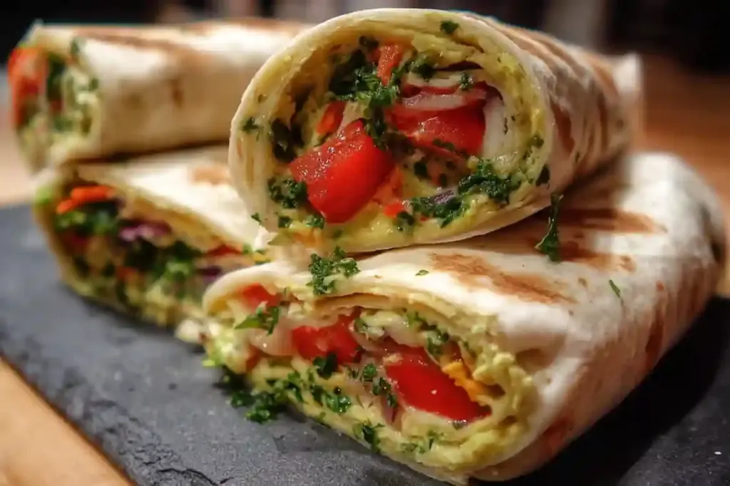 Mummy Veggie Wraps