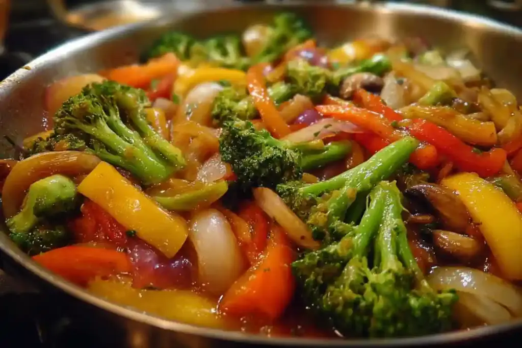One Pot Vegetable Stir Fry