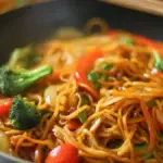 One-Pot Veggie Yakisoba
