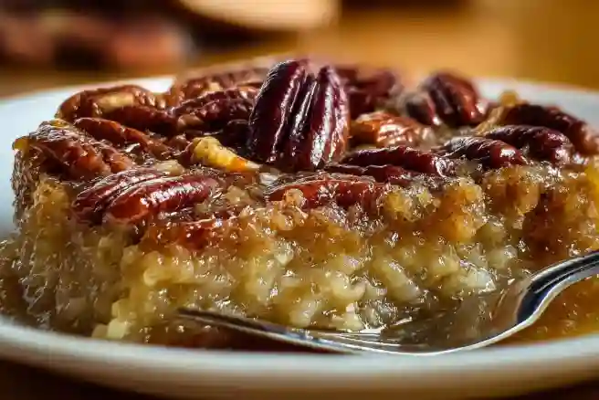 Pecan Pie Dump Cake