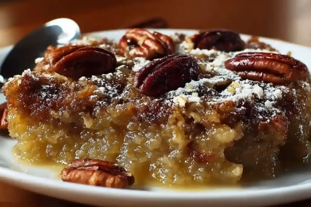 Pecan Pie Dump Cake