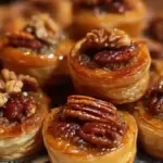 Puff Pastry Pecan Pie Bites