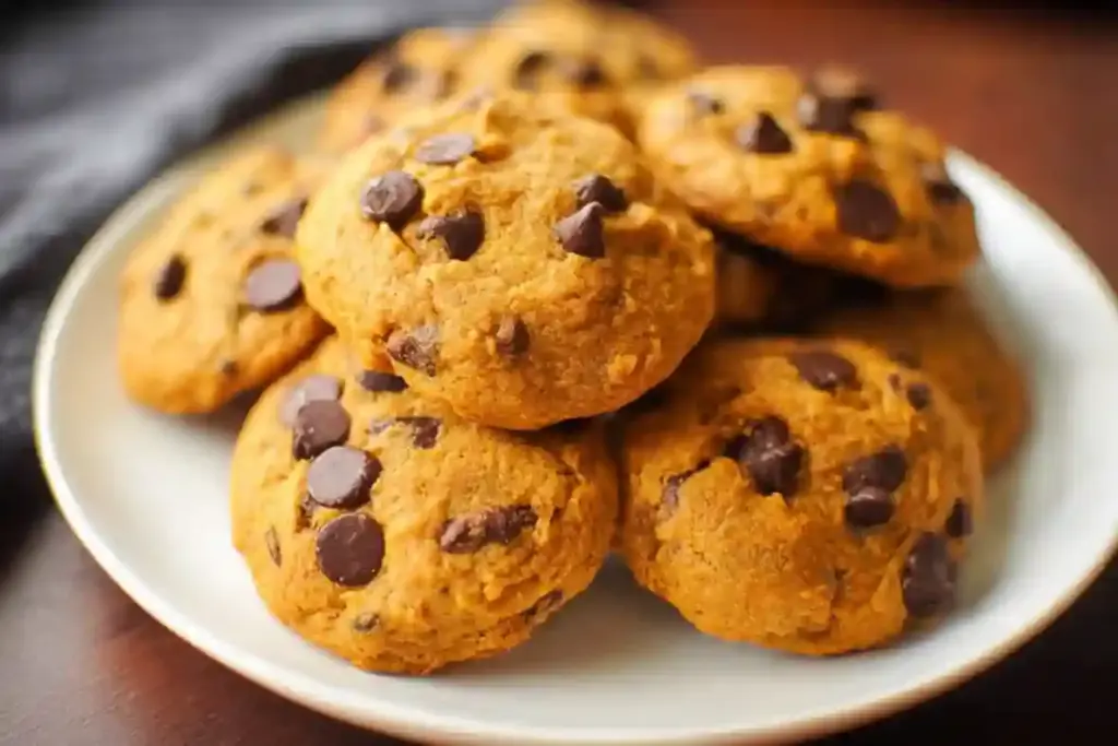 Pumpkin Chocolate Chip Cookies