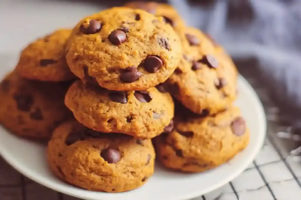 Pumpkin Chocolate Chip Cookies
