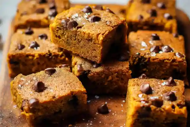 Pumpkin Cookie Bars