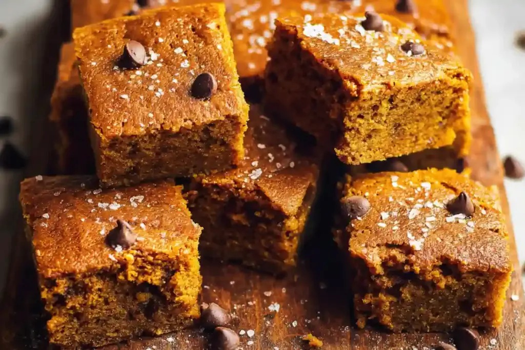 Pumpkin Cookie Bars