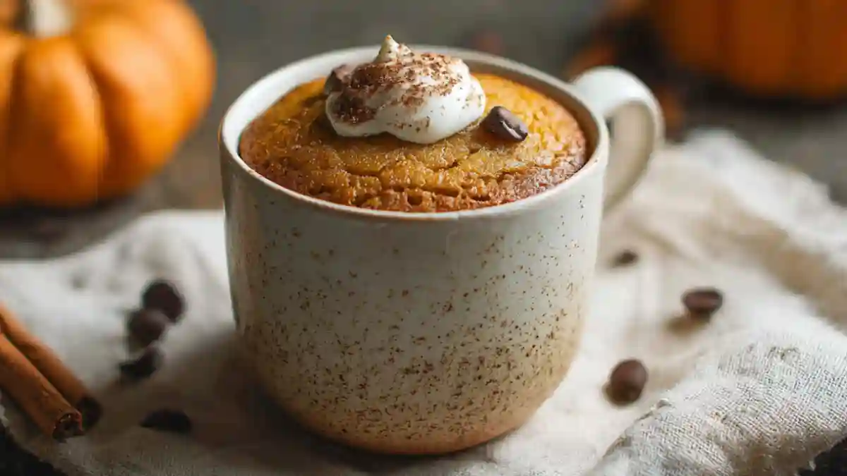 Pumpkin Mug Cake