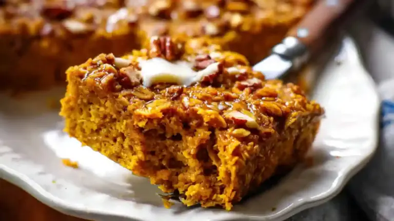 Pumpkin Pie Baked Oatmeal