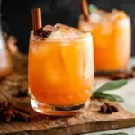 Pumpkin Whiskey Smash