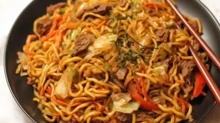 Quick and Easy Yakisoba
