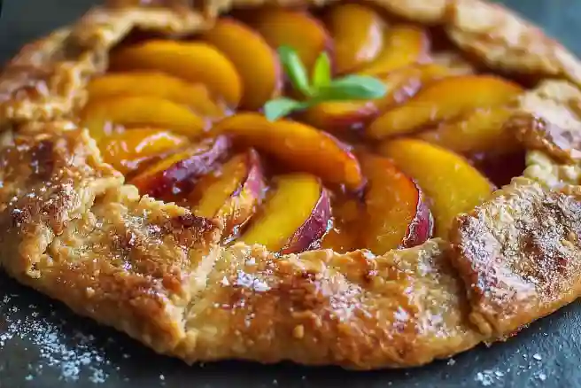 Rustic Peach Galette