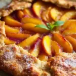 Rustic Peach Galette