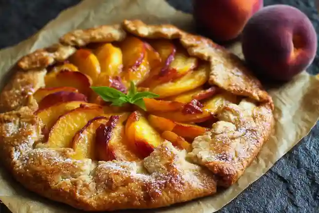 Rustic Peach Galette