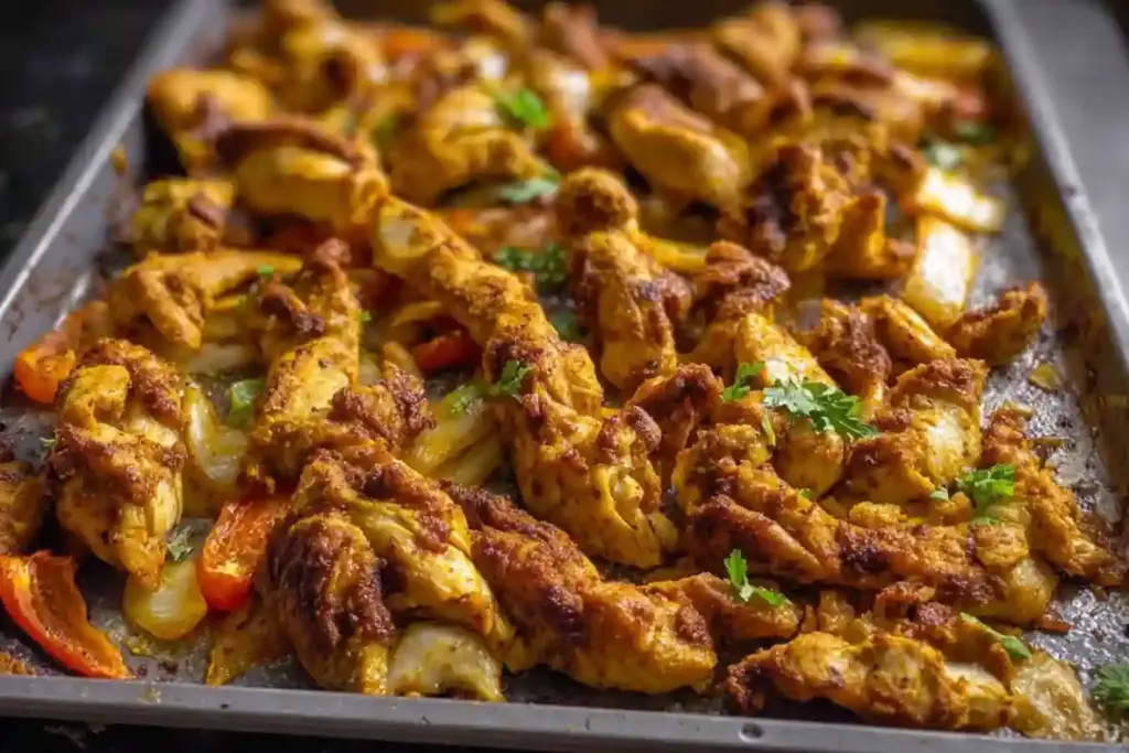 Sheet Pan Chicken Shawarma