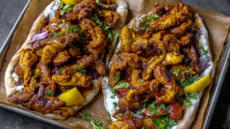 Sheet Pan Chicken Shawarma