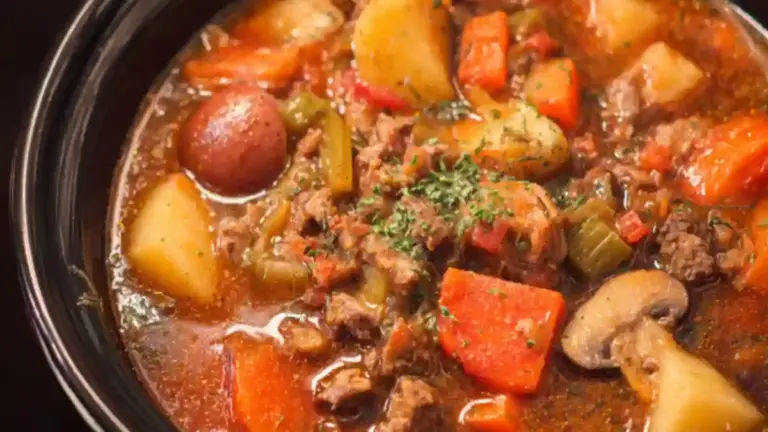 Slow Cooker Witches Brew Stew