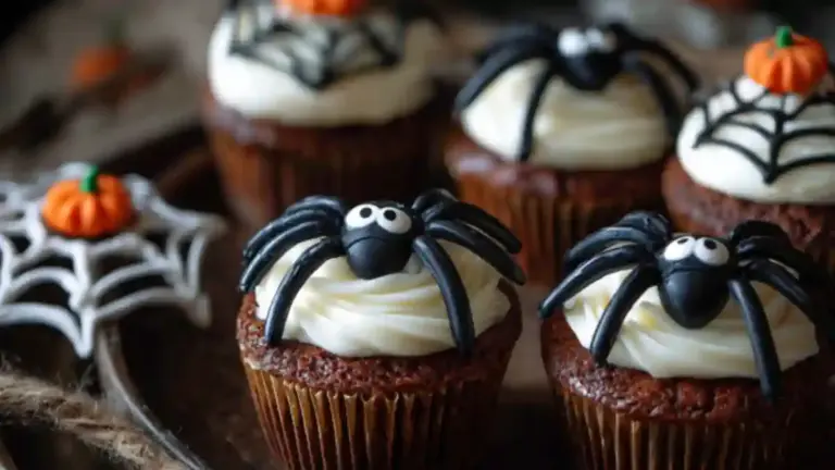 Spider Halloween Cupcakes