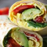 Turkey Avocado Egg Wrap