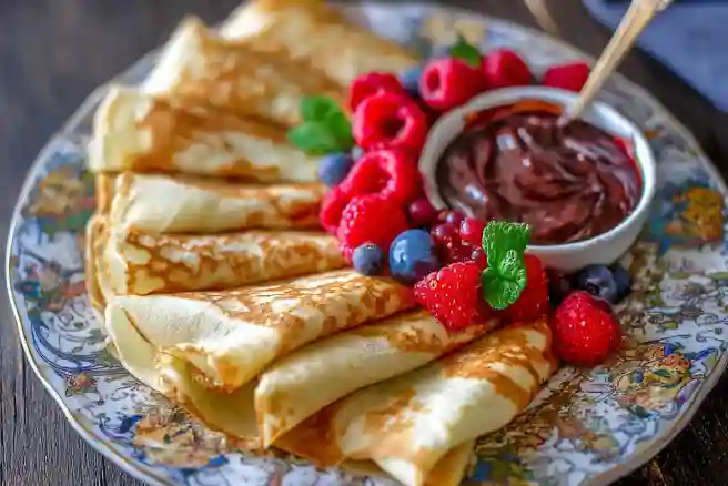 Ukrainian Blinchiki (Crepes)