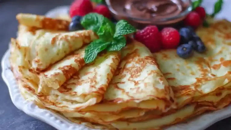Ukrainian Blinchiki (Crepes)