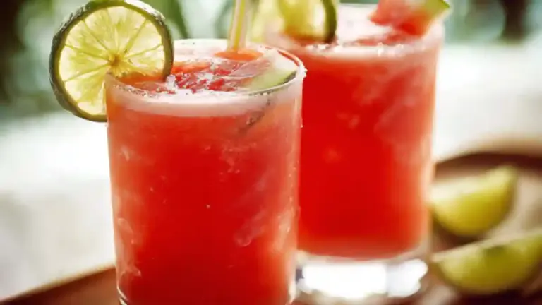 Watermelon Lime Mocktail