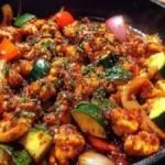 BBQ Chicken and Veggie Skillet