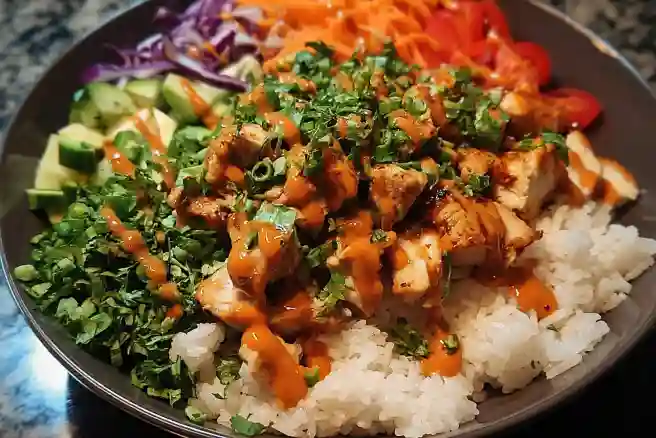 Bang Bang Chicken Bowl