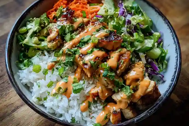 Bang Bang Chicken Bowl