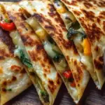Bat-shaped vegetable quesadillas filled with colorful veggies