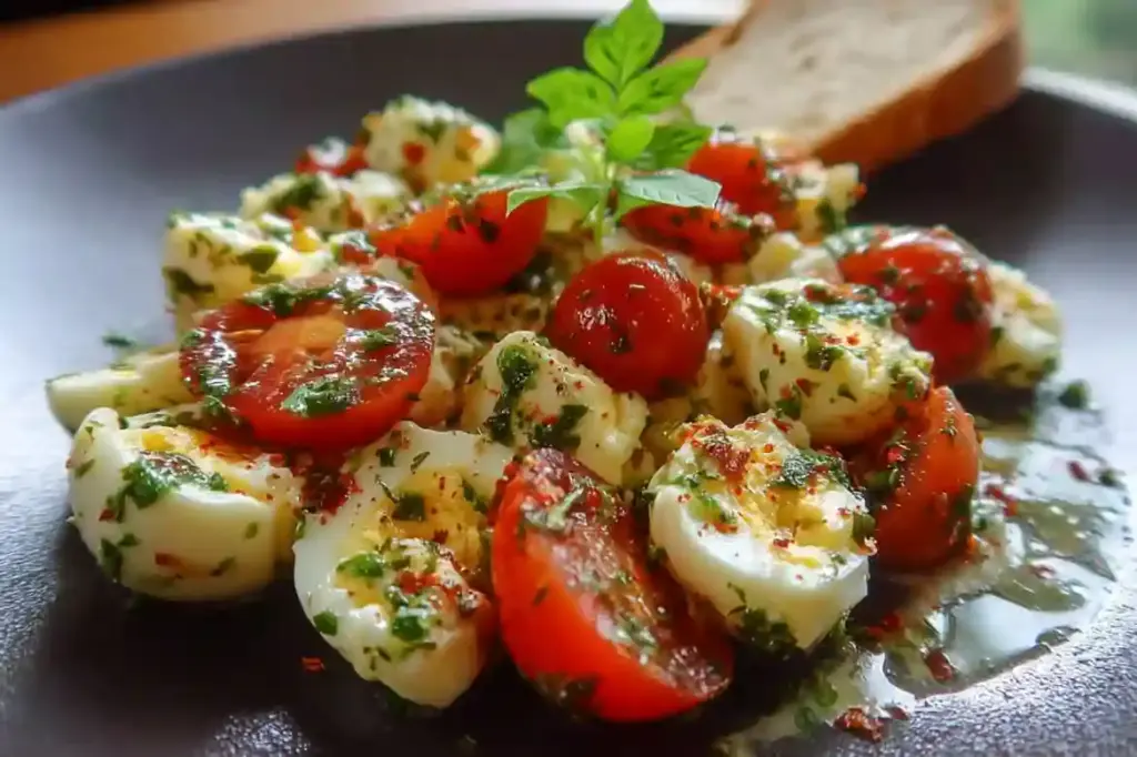 Caprese Egg Salad