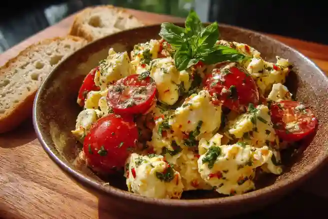 Caprese Egg Salad