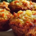 Delicious Carrot Pineapple Muffin Cups baked to perfection