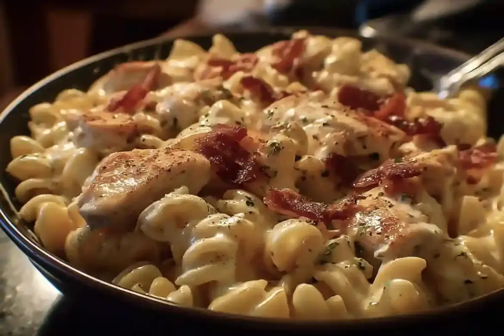 Chicken Bacon Ranch Pasta