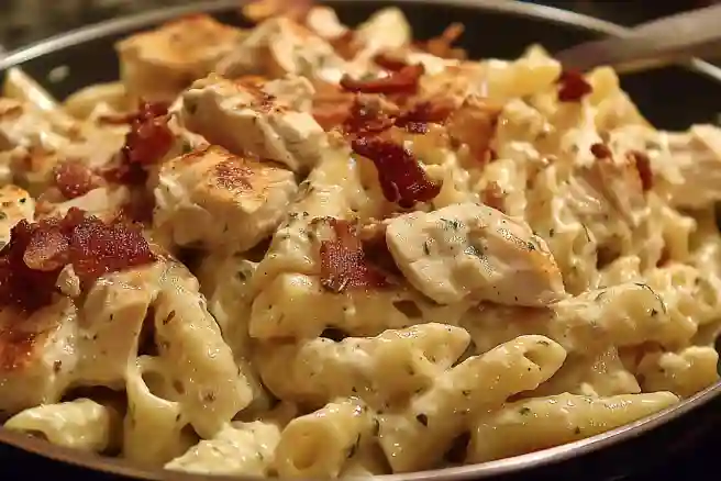 Chicken Bacon Ranch Pasta
