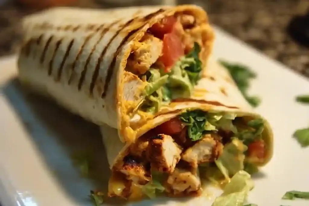 Chipotle Ranch Grilled Chicken Burritos