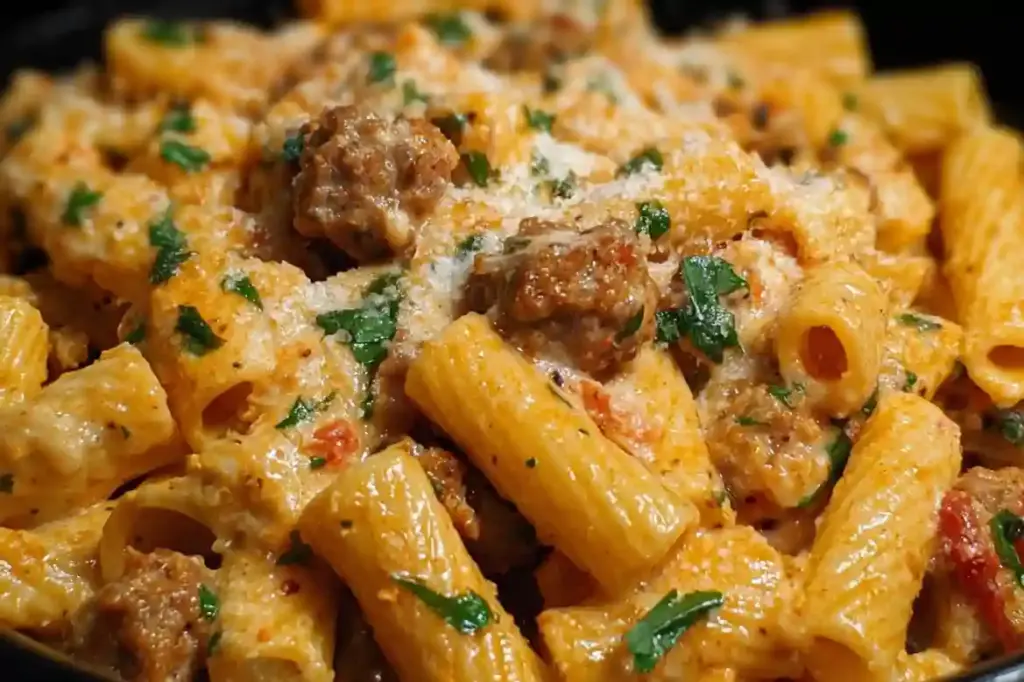 Creamy Italian Sausage Rigatoni