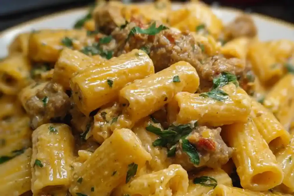 Creamy Italian Sausage Rigatoni