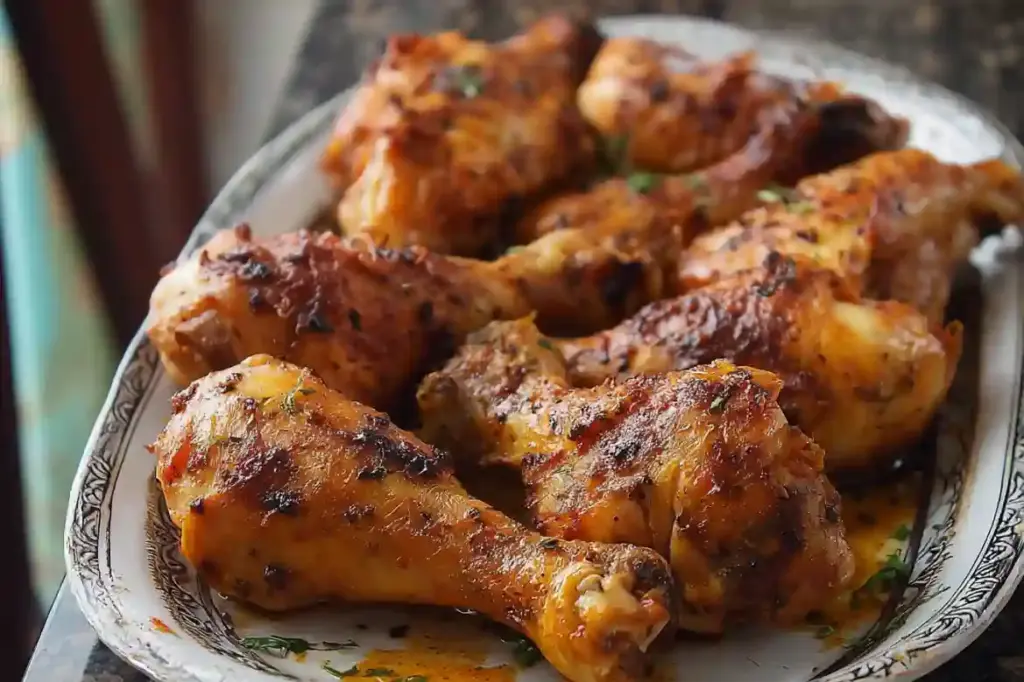 Crispy Baked Chicken Legs