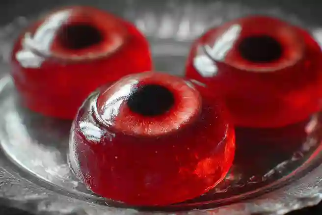 Eyeball Jell-O Cups