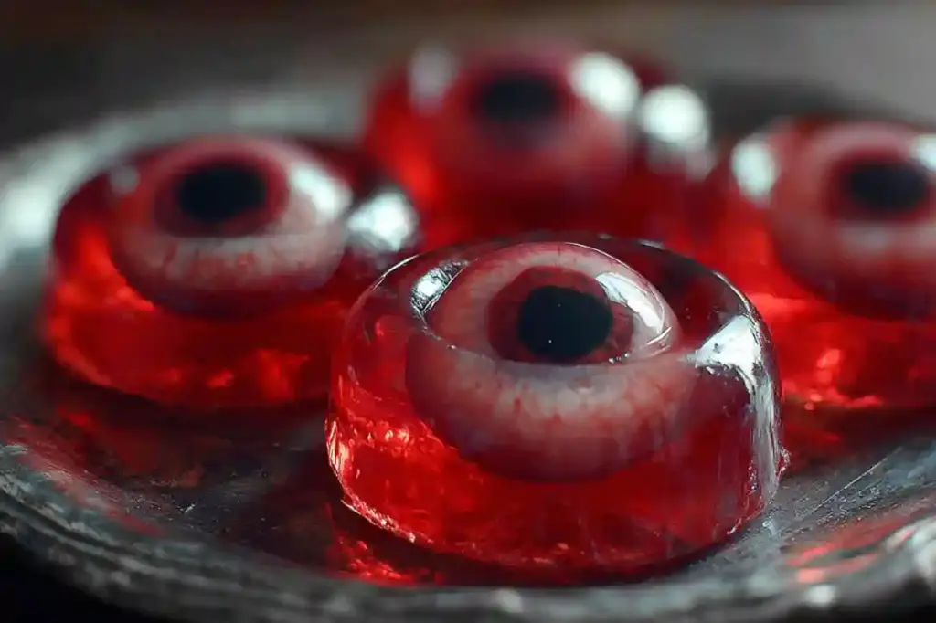 Eyeball Jell-O Cups