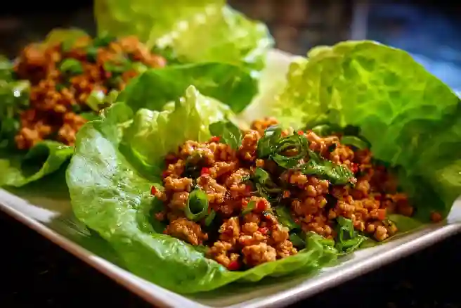 Ground Turkey Lettuce Wraps