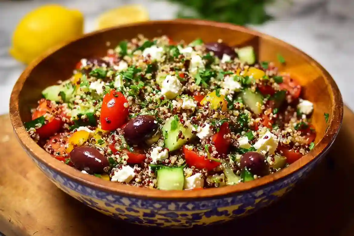 Mediterranean Quinoa Salad