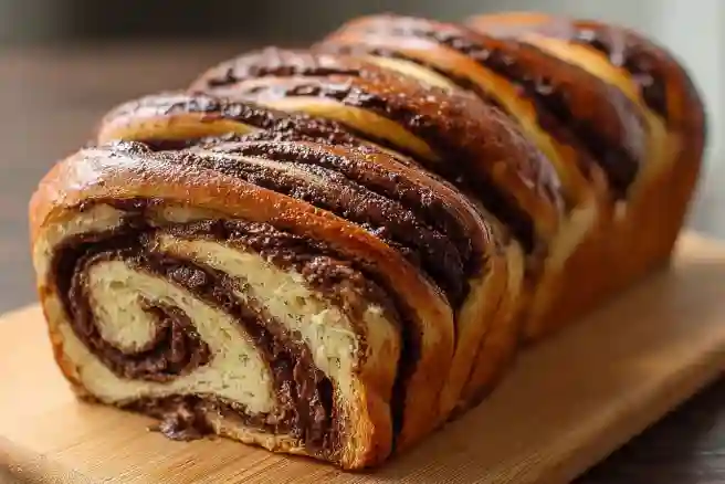 Nutella Swirl Chocolate Bread