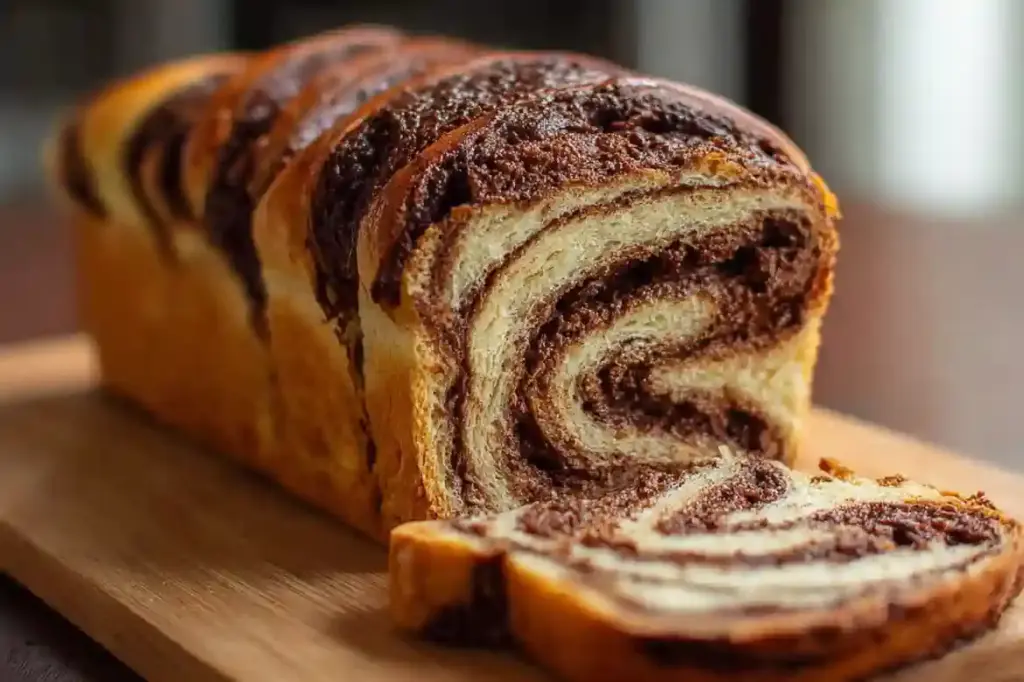Nutella Swirl Chocolate Bread